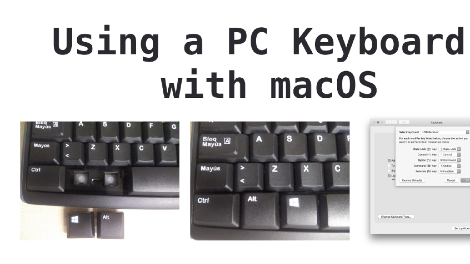 is there a windows keyboard for mac